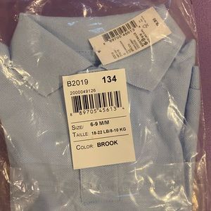 Children’s Place Polo 2 shirts one price size 6-9mo and size 3t
